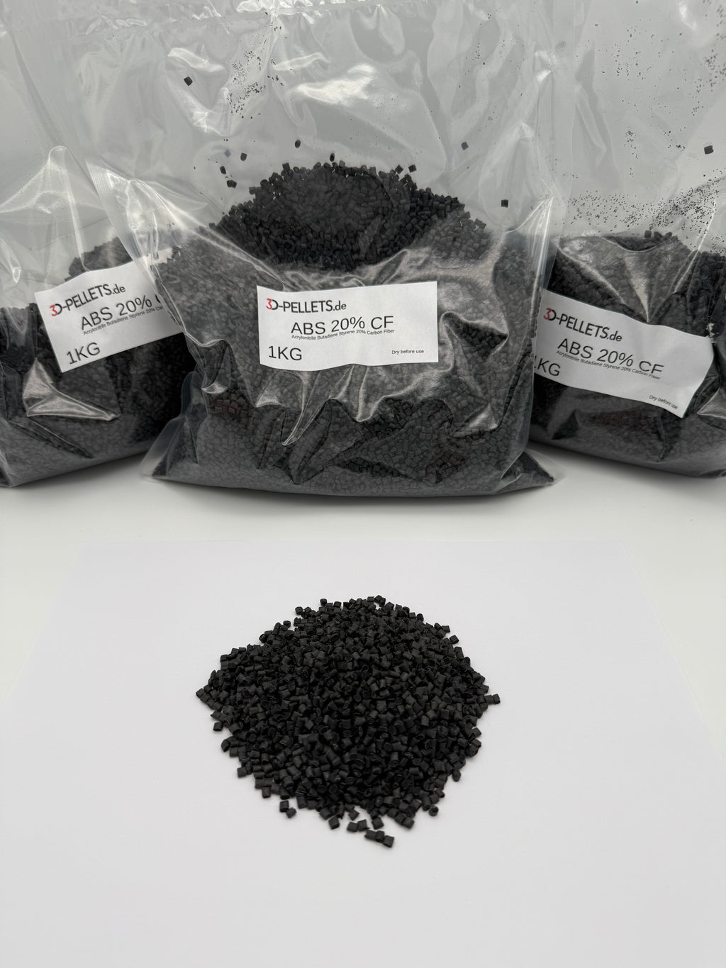 ABS 20% CF schwarz 1Kg