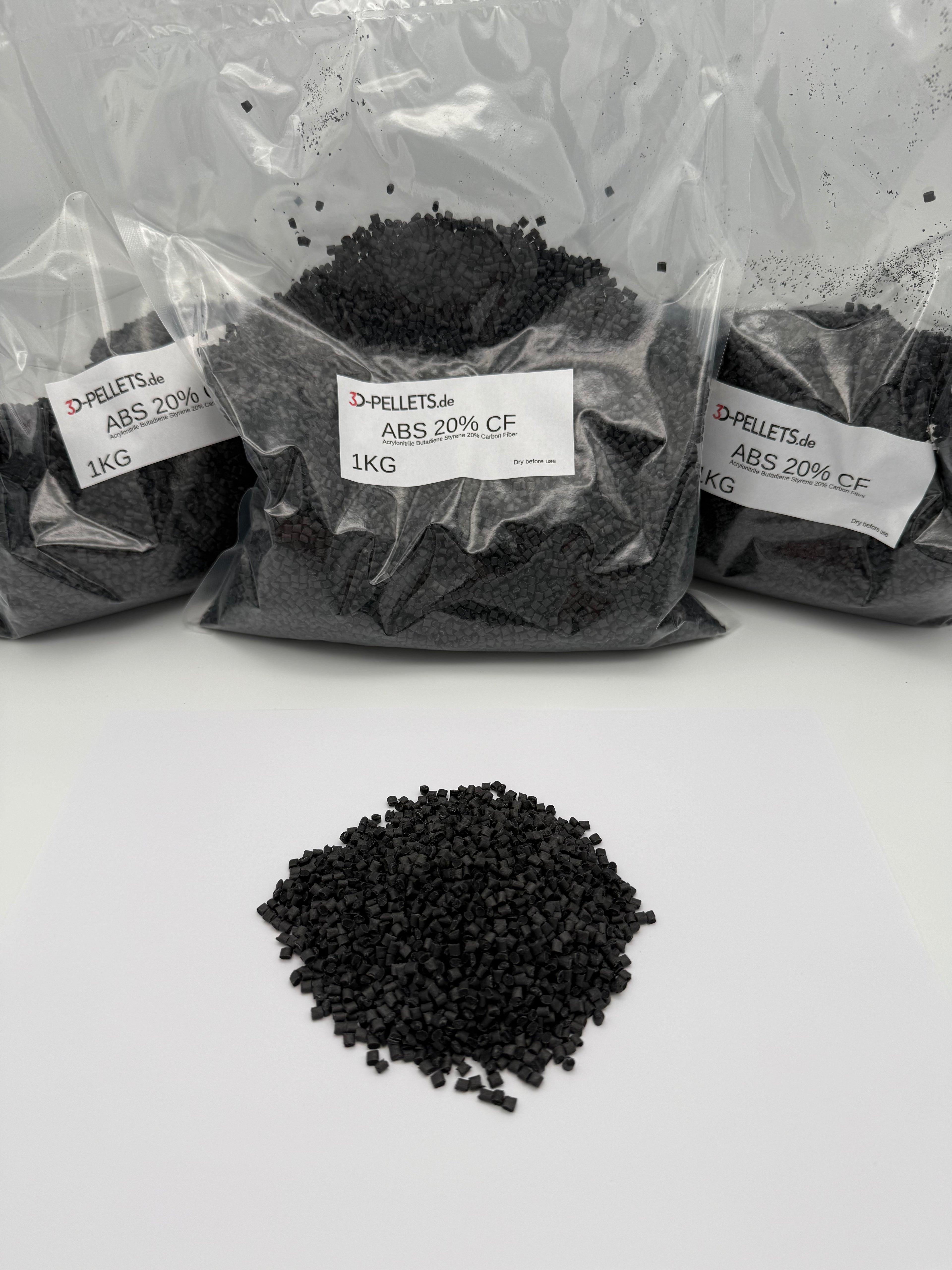 ABS 20% CF schwarz 1Kg