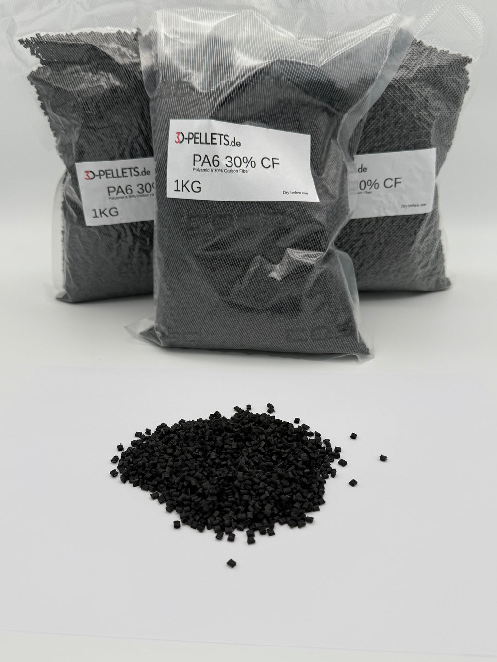 PA6 30% CF schwarz 1kg